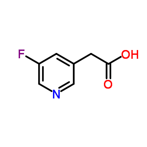 2-(5-Fluoropyridin-3-yl)acetic acid Structure,38129-24-7Structure