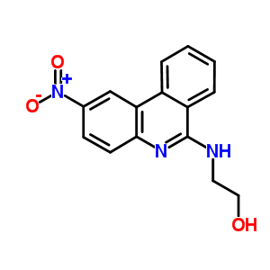 2-[(2-Nitrophenanthridin-6-yl)amino]ethanol Structure,38147-48-7Structure