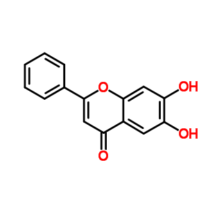 6,7-Dihydroxyflavone Structure,38183-04-9Structure