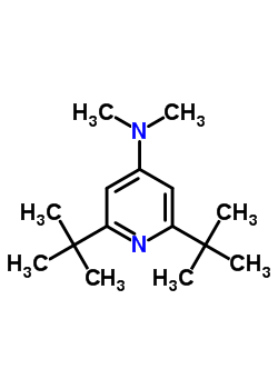 N,n-dimethyl-2,6-ditert-butyl-pyridin-4-amine Structure,38222-90-1Structure