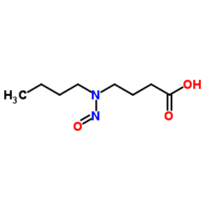 4-(N-butyl-n-nitrosamino)butyric acid Structure,38252-74-3Structure