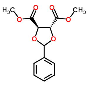 (-)-Dimethyl 2,3-o-benzylidene-l-tartrate Structure,38270-72-3Structure