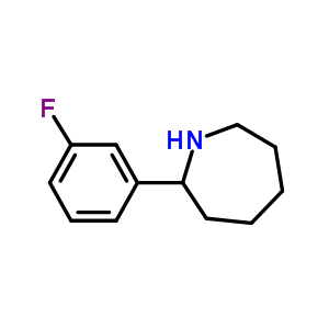 2-(3-Fluoro-phenyl)-azepane Structure,383130-06-1Structure