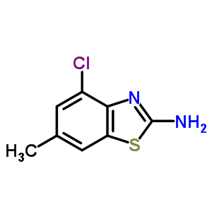 2-Benzothiazolamine,4-chloro-6-methyl-(9ci) Structure,383131-41-7Structure