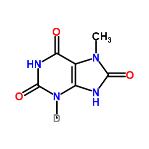 7-Methyl-3-(trideuteromethyl)uric acid Structure,383160-11-0Structure