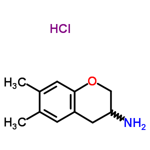 3-Chromanamine,6,7-dimethyl-,hydrochloride Structure,38322-50-8Structure