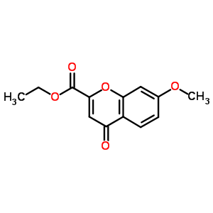 Ethyl 7-methoxy-4-oxo-chromene-2-carboxylate Structure,38322-74-6Structure