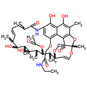 Rifamycin b ethylamide Structure,38327-40-1Structure