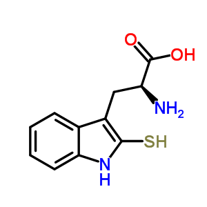 2-Thioltryptophan Structure,38327-45-6Structure