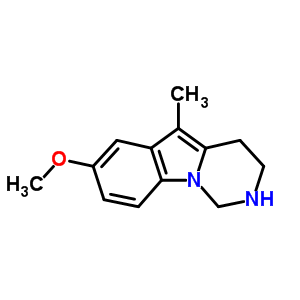 7-Methoxy-5-methyl-1,2,3,4-tetrahydropyrimido[1,6-a]indole Structure,38349-09-6Structure