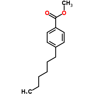 Methyl p-hexylbenzoate Structure,38409-63-1Structure