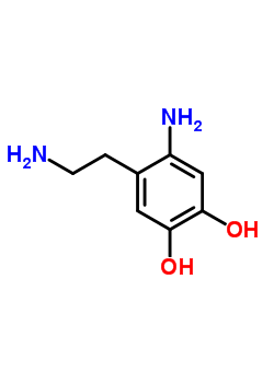 4-Amino-5-(2-aminoethyl)benzene-1,2-diol Structure,38411-80-2Structure