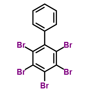 1,2,3,4,5-Pentabromo-6-phenyl-benzene Structure,38421-62-4Structure