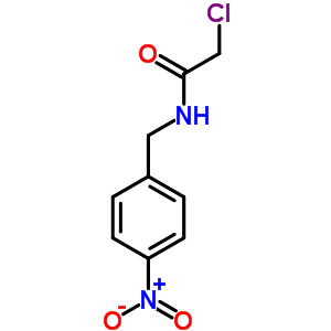 2-Chloro-n-[(4-nitrophenyl)methyl]acetamide Structure,38426-11-8Structure