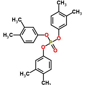 4-Bis(3,4-dimethylphenoxy)phosphoryloxy-1,2-dimethyl-benzene Structure,3862-11-1Structure