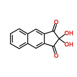 2,2-Dihydroxy-(1H)-benz[f]indene-1,3(2H)-dione monohydrate Structure,38627-57-5Structure