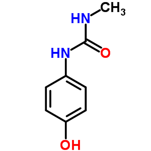 1-(4-Hydroxyphenyl)-3-methylurea Structure,38652-14-1Structure