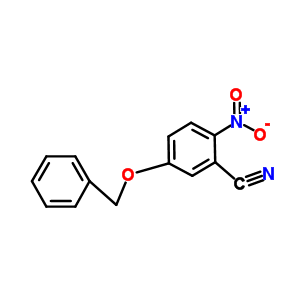 5-(Benzyloxy)-2-nitrobenzonitrile Structure,38713-61-0Structure