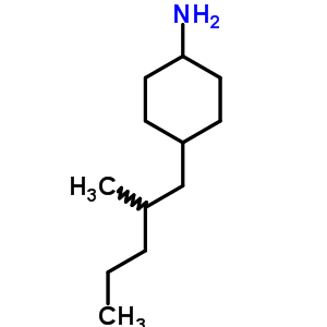 4-(2-Methylpentyl)cyclohexan-1-amine Structure,38793-03-2Structure