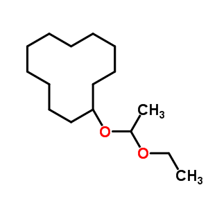 Cyclododecane,(1-ethoxyethoxy)- Structure,389083-83-4Structure