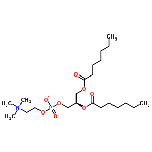 1,2-Diheptanoyl-sn-glycero-3-phosphocholine Structure,39036-04-9Structure