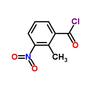 2-Methyl-3-nitrobenzoyl chloride Structure,39053-41-3Structure