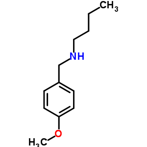 N-(4-methoxybenzyl)-1-butanamine Structure,3910-58-5Structure