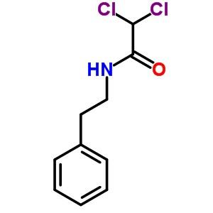 2,2-Dichloro-n-phenethyl-acetamide Structure,39106-18-8Structure