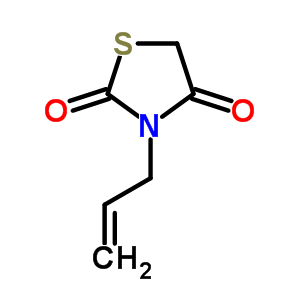 3-Prop-2-enyl-1,3-thiazolidine-2,4-dione Structure,39137-27-4Structure