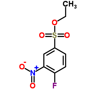 4-Ethoxysulfonyl-1-fluoro-2-nitro-benzene Structure,3914-11-2Structure