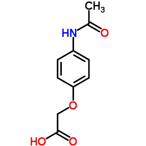 (4-Acetamidophenoxy)acetic acid Structure,39149-13-8Structure