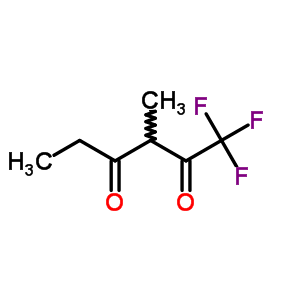 2,4-Hexanedione,1,1,1-trifluoro-3-methyl- Structure,392-48-3Structure