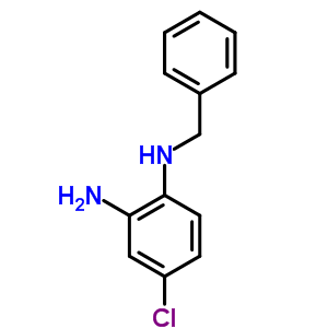 N*1*-benzyl-4-chloro-benzene-1,2-diamine Structure,39235-92-2Structure