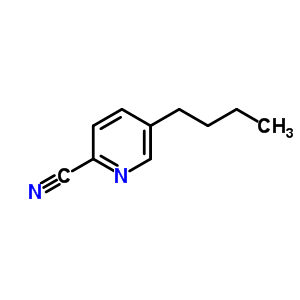 2-Pyridinecarbonitrile,5-butyl- Structure,39256-40-1Structure