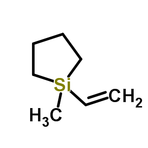 Vinylmethylsilacyclopentane Structure,3944-18-1Structure