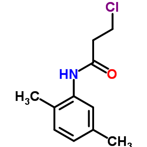 3-Chloro-n-(2,5-dimethylphenyl)propanamide Structure,39494-07-0Structure