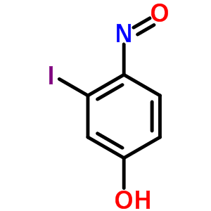 4-(Hydroxyimino)-3-iodo-2,5-cyclohexadien-1-one Structure,39495-50-6Structure