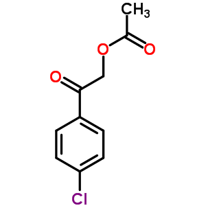 2-(4-Chlorophenyl)-2-oxoethyl acetate Structure,39561-82-5Structure