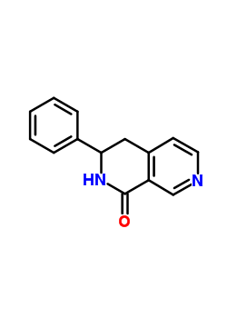 3-Phenyl-3,4-dihydro-2h-2,7-naphthyridin-1-one Structure,39585-65-4Structure