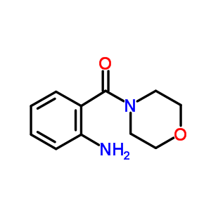 [2-(Morpholin-4-ylcarbonyl)phenyl]amine Structure,39630-24-5Structure