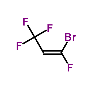 1-Bromo-1,3,3,3-tetrafluoroprop-1-ene Structure,396716-42-0Structure