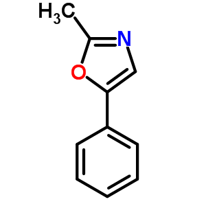 2-Methyl-5-phenyl-oxazole Structure,3969-09-3Structure