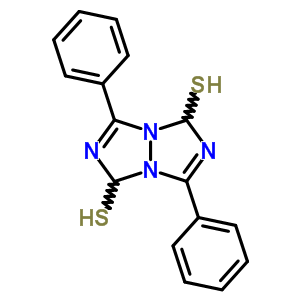 1H,5h-[1,2,4]triazolo[1,2-a][1,2,4]triazole-1,5-dithiol,3,7-diphenyl- Structure,39722-54-8Structure