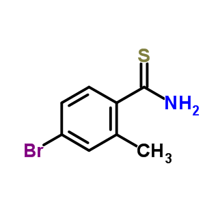 4-Bromo-2-methylthiobenzamide Structure,397845-03-3Structure