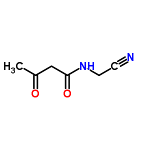 N-(cyanomethyl)-3-oxo-butanamide Structure,39795-73-8Structure