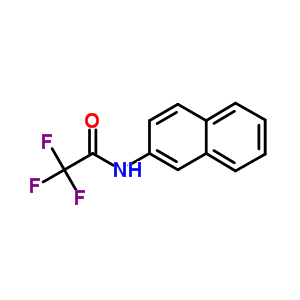 Acetamide,2,2,2-trifluoro-n-2-naphthalenyl- Structure,398-48-1Structure