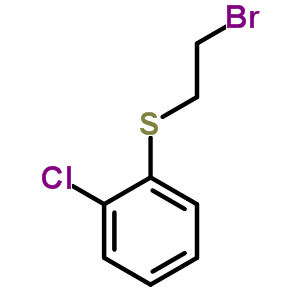 1-(2-Bromoethylsulfanyl)-2-chloro-benzene Structure,3983-75-3Structure