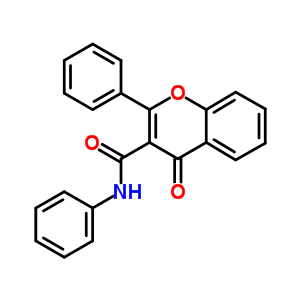 4-Oxo-n,2-diphenyl-chromene-3-carboxamide Structure,39984-23-1Structure