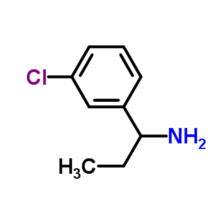 1-(3-Chlorophenyl)propan-1-amine Structure,40023-86-7Structure