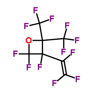 2,2-Bis(trifluoromethyl)-3-(trifluorovinyl)trifluorooxetane Structure,400629-07-4Structure